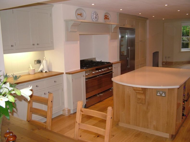 Painted and Oak Kitchen Dorset